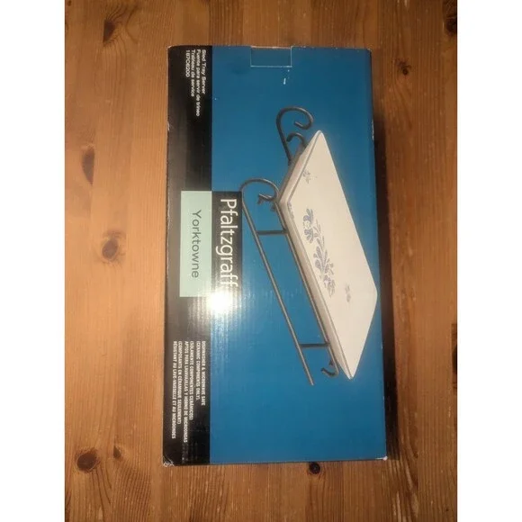 Pfaltzgraff Yorktowne Vintage Sled Tray Server - Picture 5 of 11